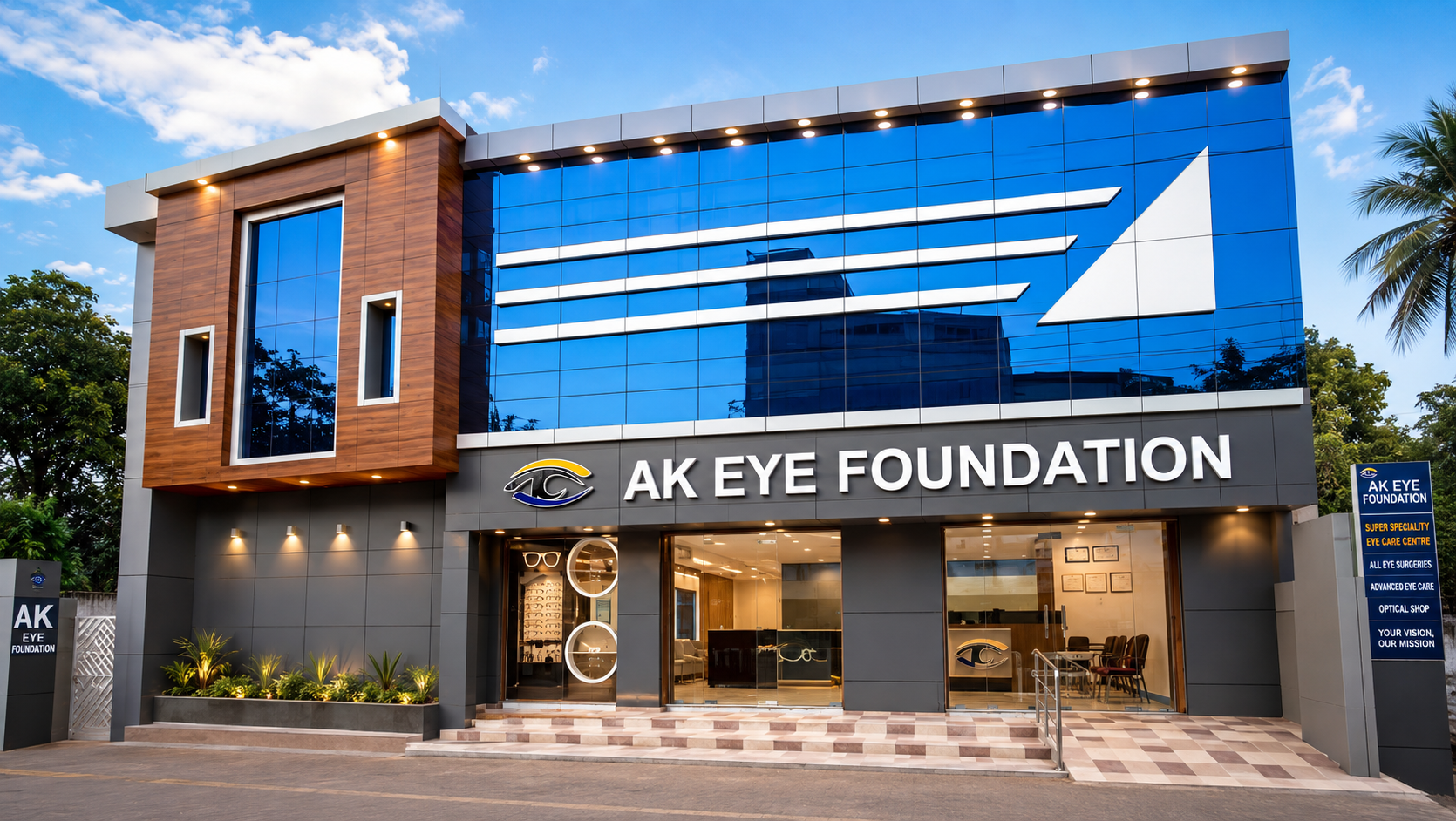A K Eye Foundation building